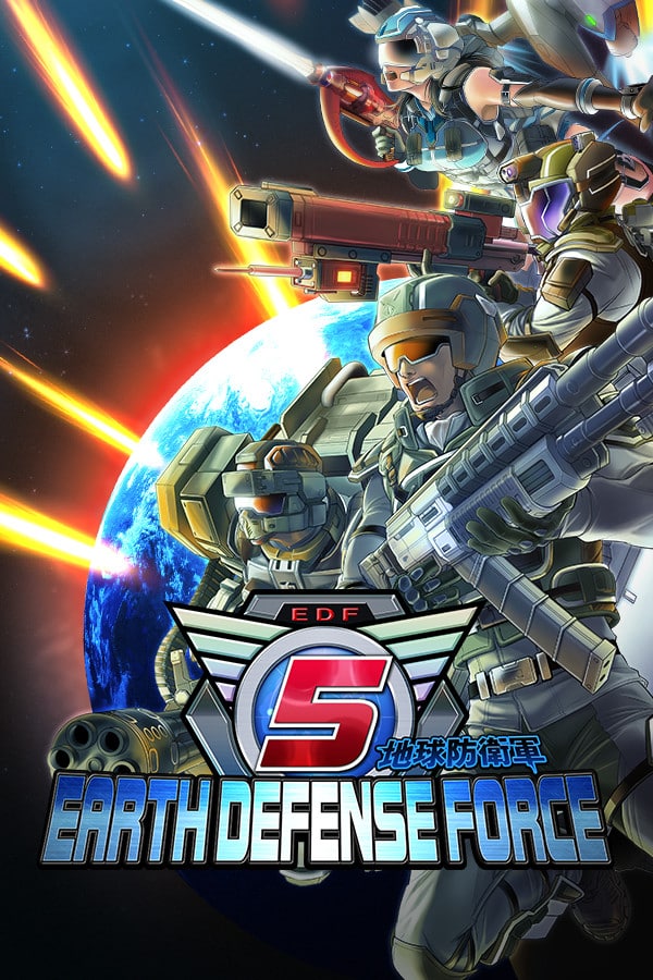 Earth Defense Force 5 Jaquette