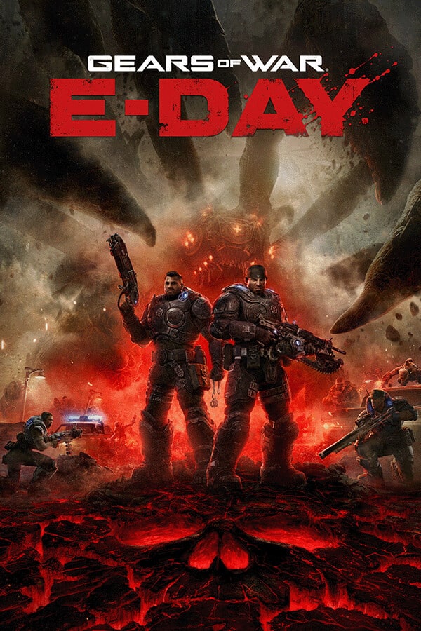 Gears of War: E-Day Jaquette
