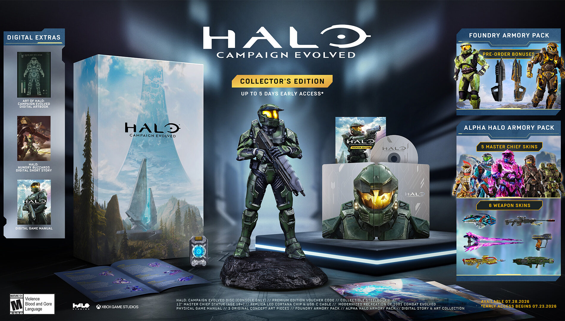 Halo campaing evolved precommandes editions 1 9 Halo campaing evolved precommandes editions 1 9