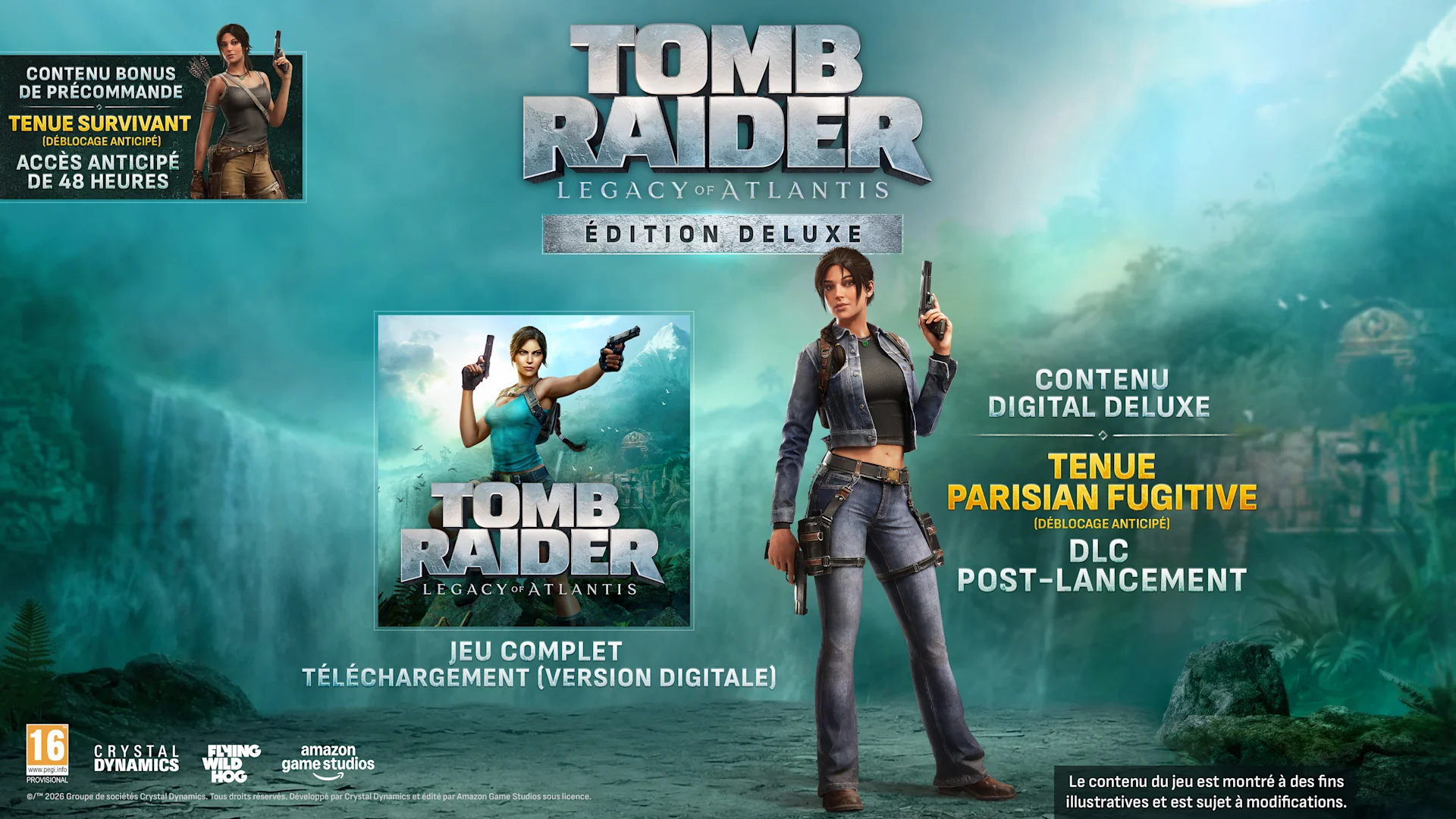 Tomb raider legacy of atlantis precommandes 2 4 Tomb raider legacy of atlantis precommandes 2 3