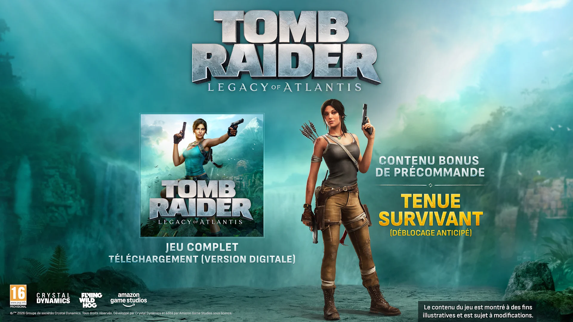 Tomb raider legacy of atlantis precommandes 3 3 Tomb raider legacy of atlantis precommandes 3 2