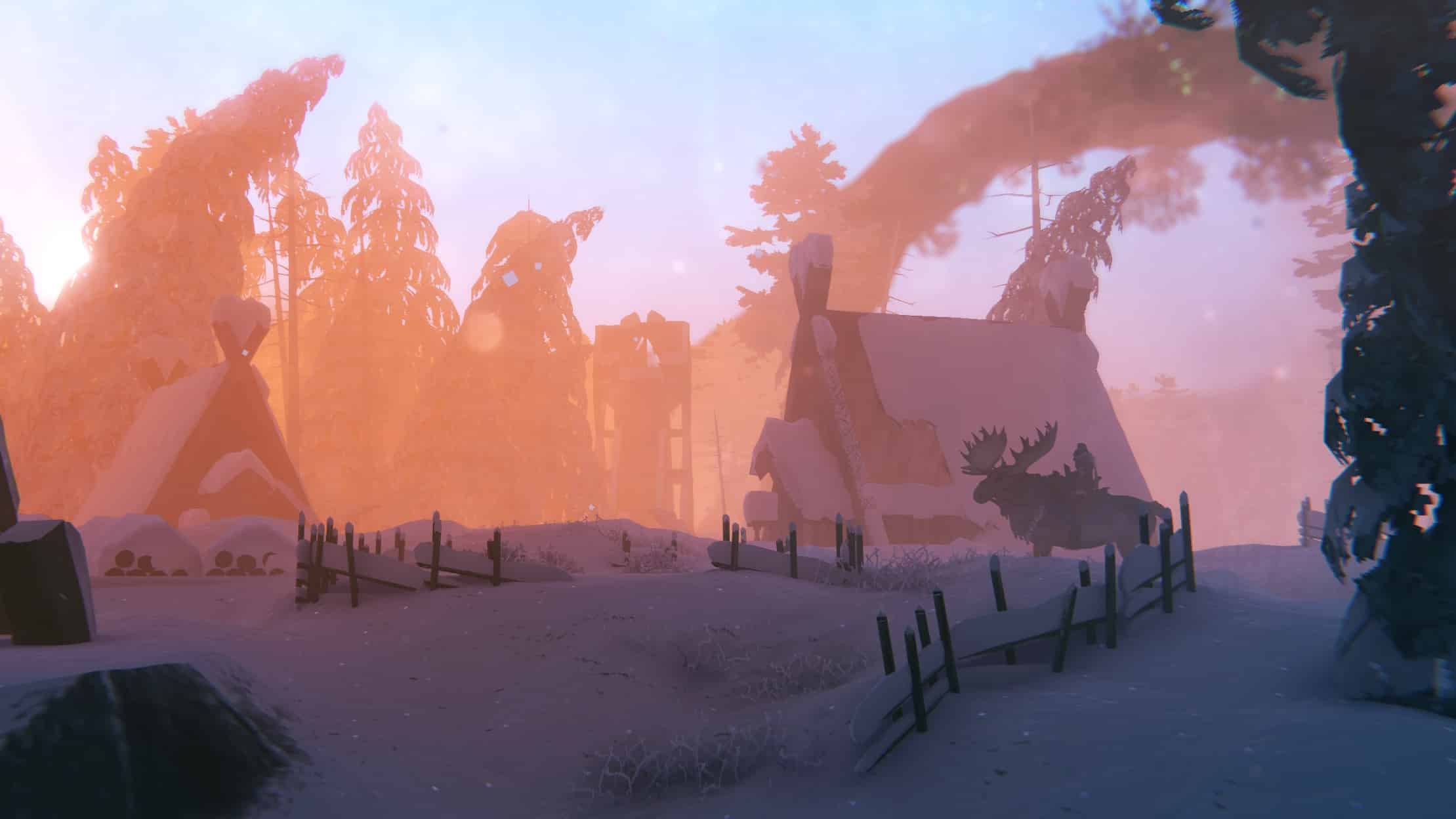 Valheim deep north - jolie scène