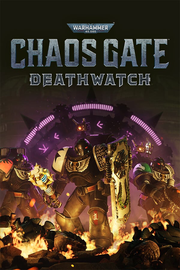 Warhammer 40,000: Chaos Gate - Deathwatch Jaquette