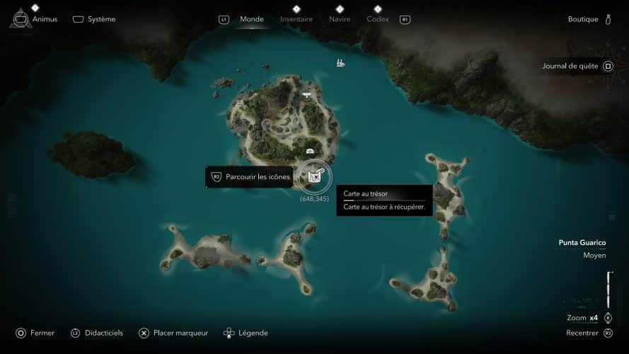 Assassins creed black flag resynced carte au tresor cumberland bay 1 96 Assassins creed black flag resynced carte au tresor cumberland bay 1 96