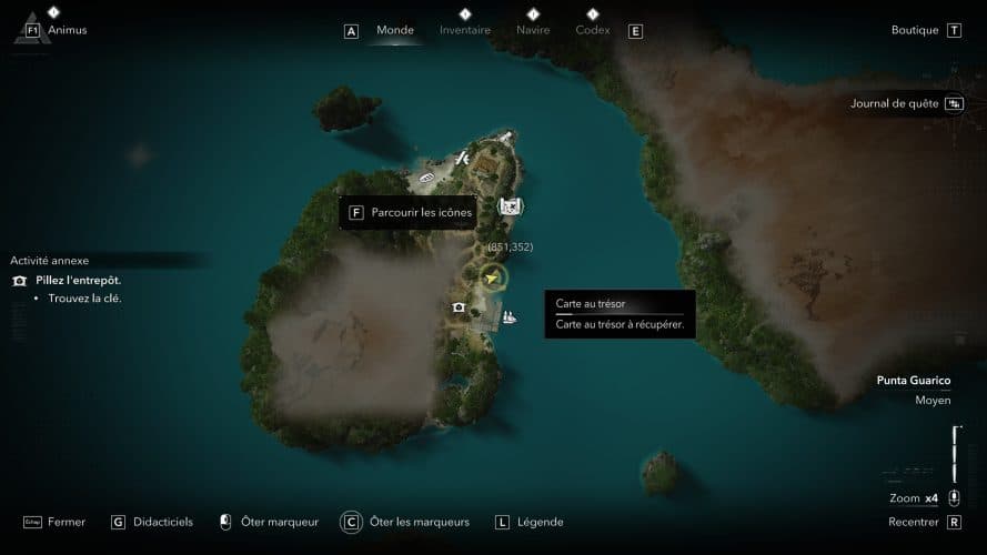 Assassins creed black flag resynced carte au tresor tortuga 1 84 Assassins creed black flag resynced carte au tresor tortuga 1 84