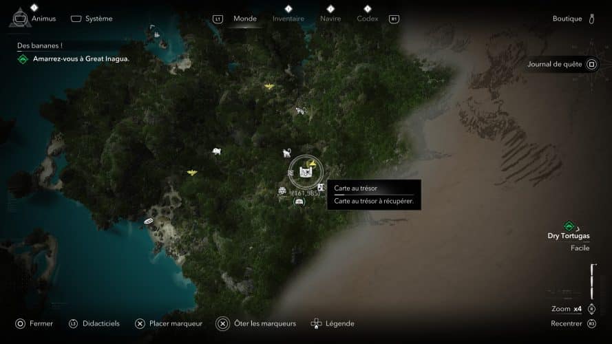 Assassins creed black flag carte au tresor 1 cap bonavista 1 1 Assassins creed black flag carte au tresor 1 cap bonavista 1 1