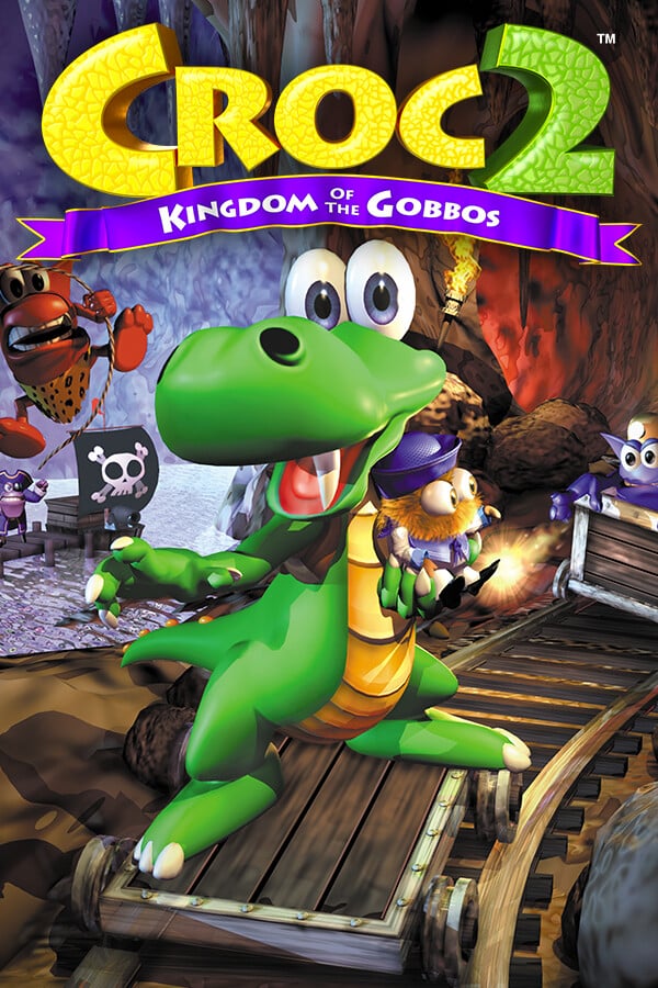 Jaquette de Croc 2: Kingdom of the Gobbos