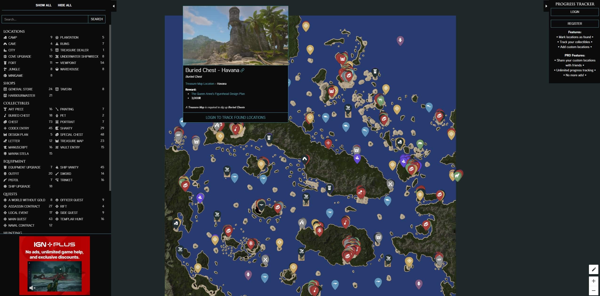 Carte interactive assassins creed black flag resynced 1 Carte interactive assassins creed black flag resynced 1