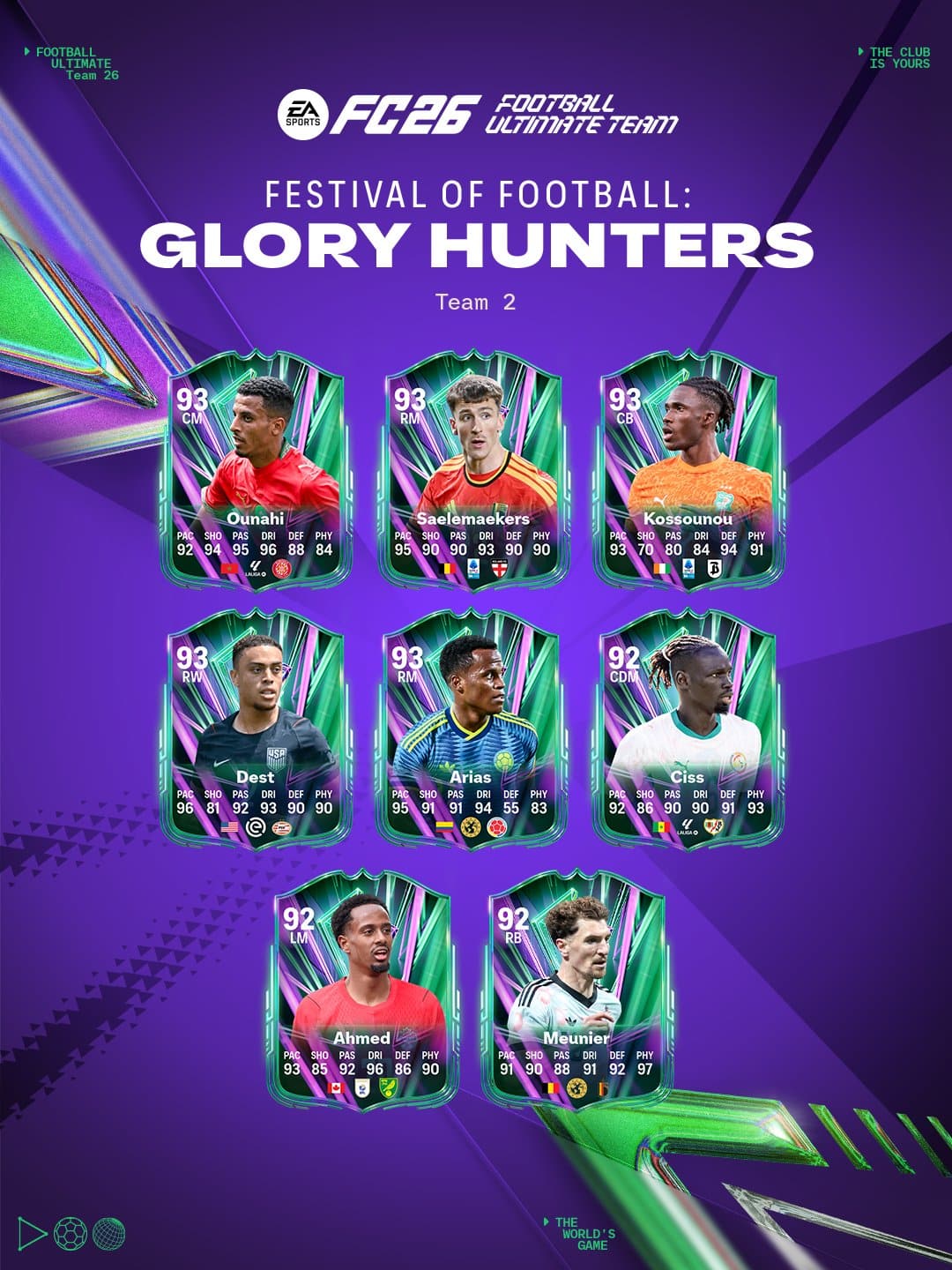 Ea sports fc 26 glory hunters equipe 2 4 4 Ea sports fc 26 glory hunters equipe 2 4 4