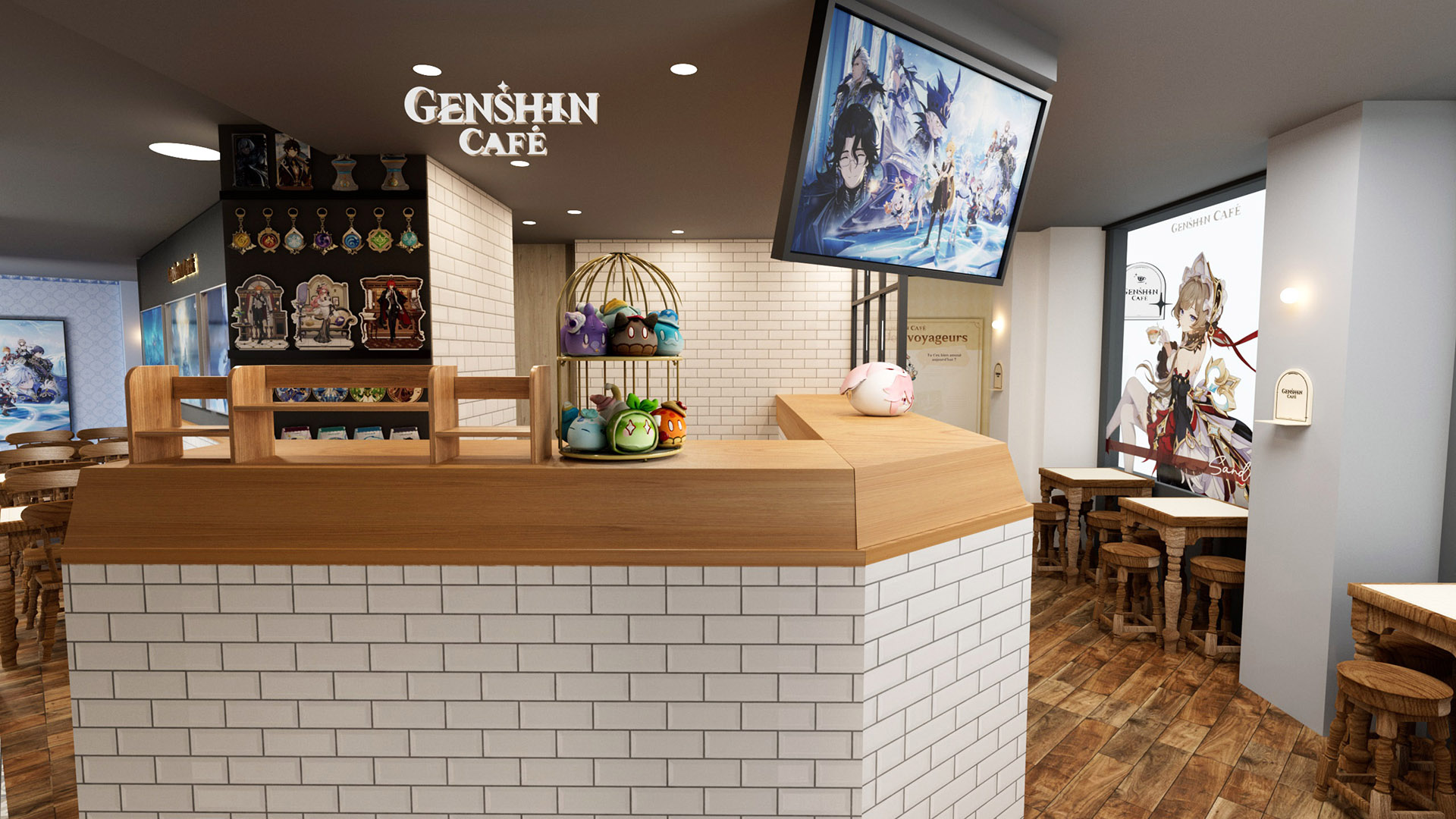 
		Commentaires sur Genshin Impact ouvrira son premier café permanent en France le 14 août à Paris par LeCha		