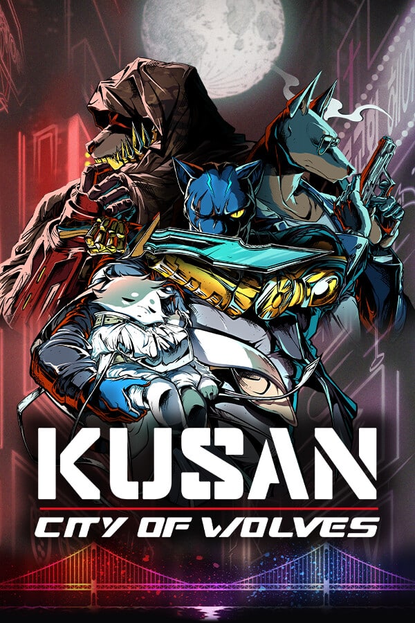 Kusan: City of Wolves Jaquette