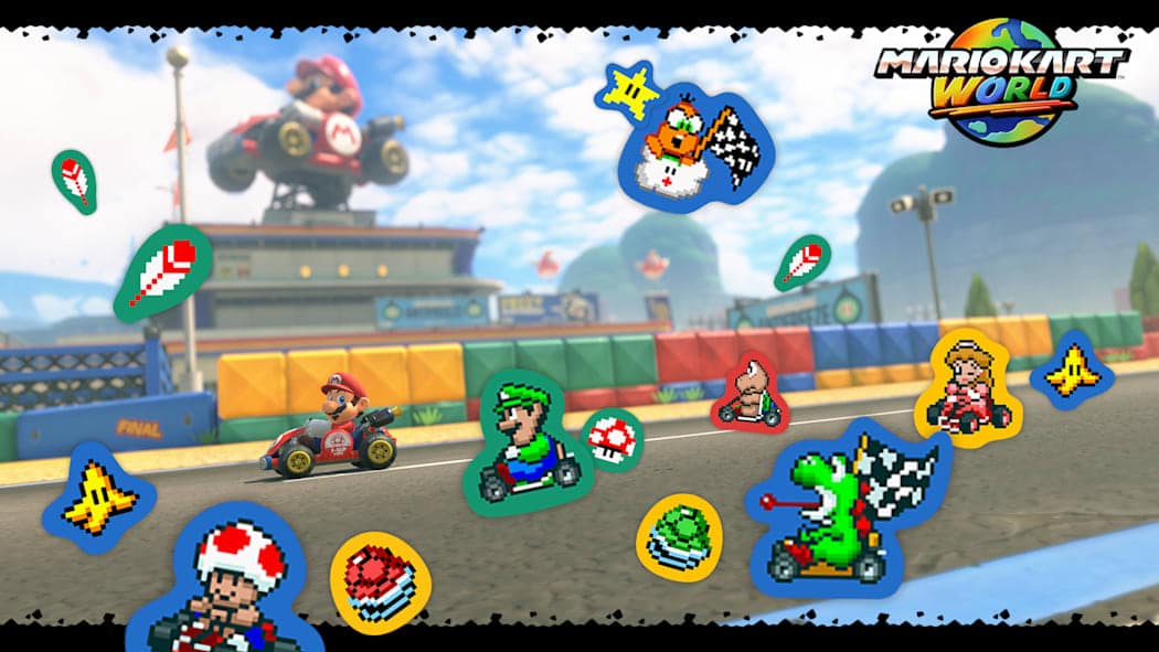 Mario kart world 6 7 Mario kart world 6 7