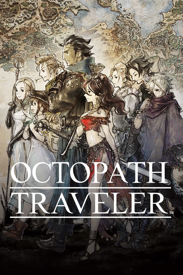Octopath Traveler Jaquette