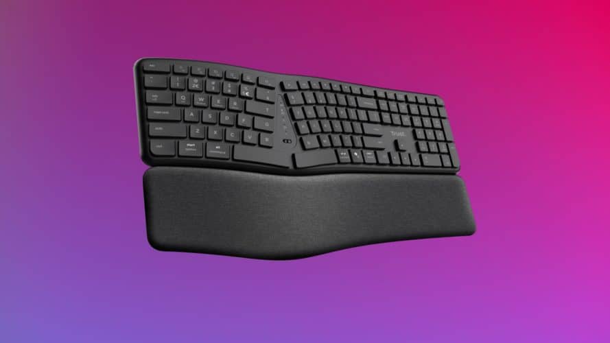 Test Trust Keyra – un clavier ergonomique convaincant pour ceux qui souhaitent franchir le pas