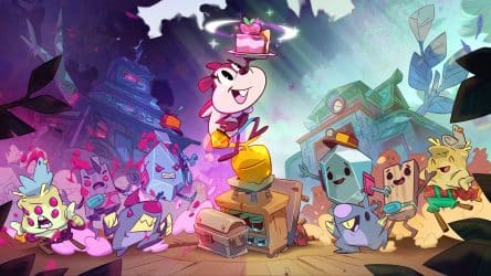 Splashteam (Tinykin) dévoile officiellement Acornia: Mirror Worlds, un joli titre entre action et gestion d’une pâtisserie