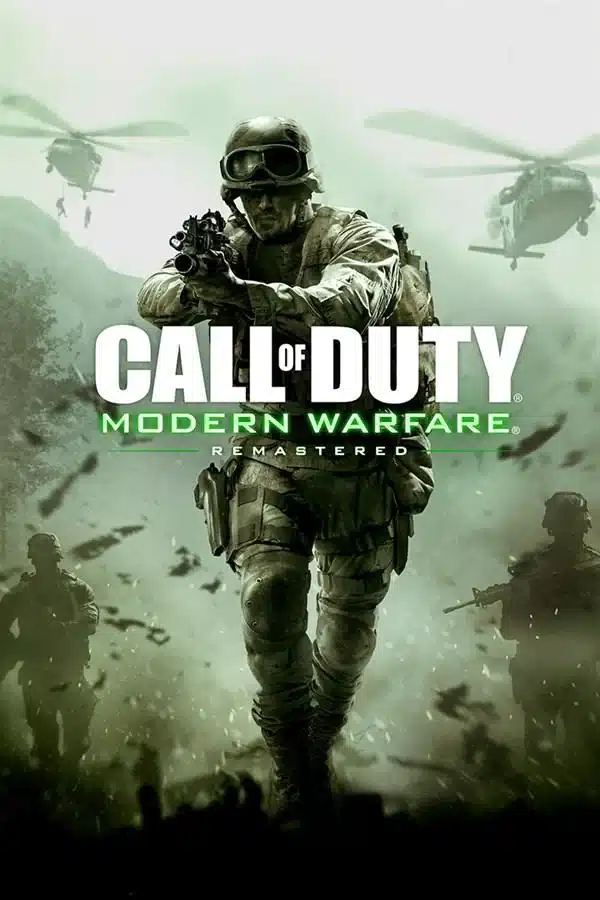 Call of Duty 4 : Modern Warfare Remastered Jaquette