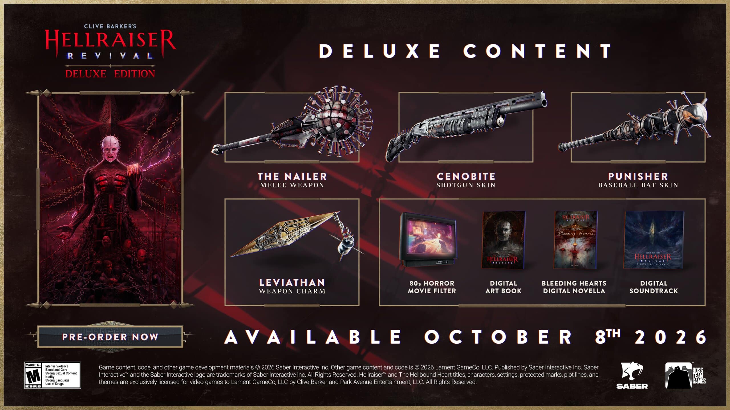 Clive barker hellraiser revival deluxe edition 1 Clive barker hellraiser revival deluxe edition 1