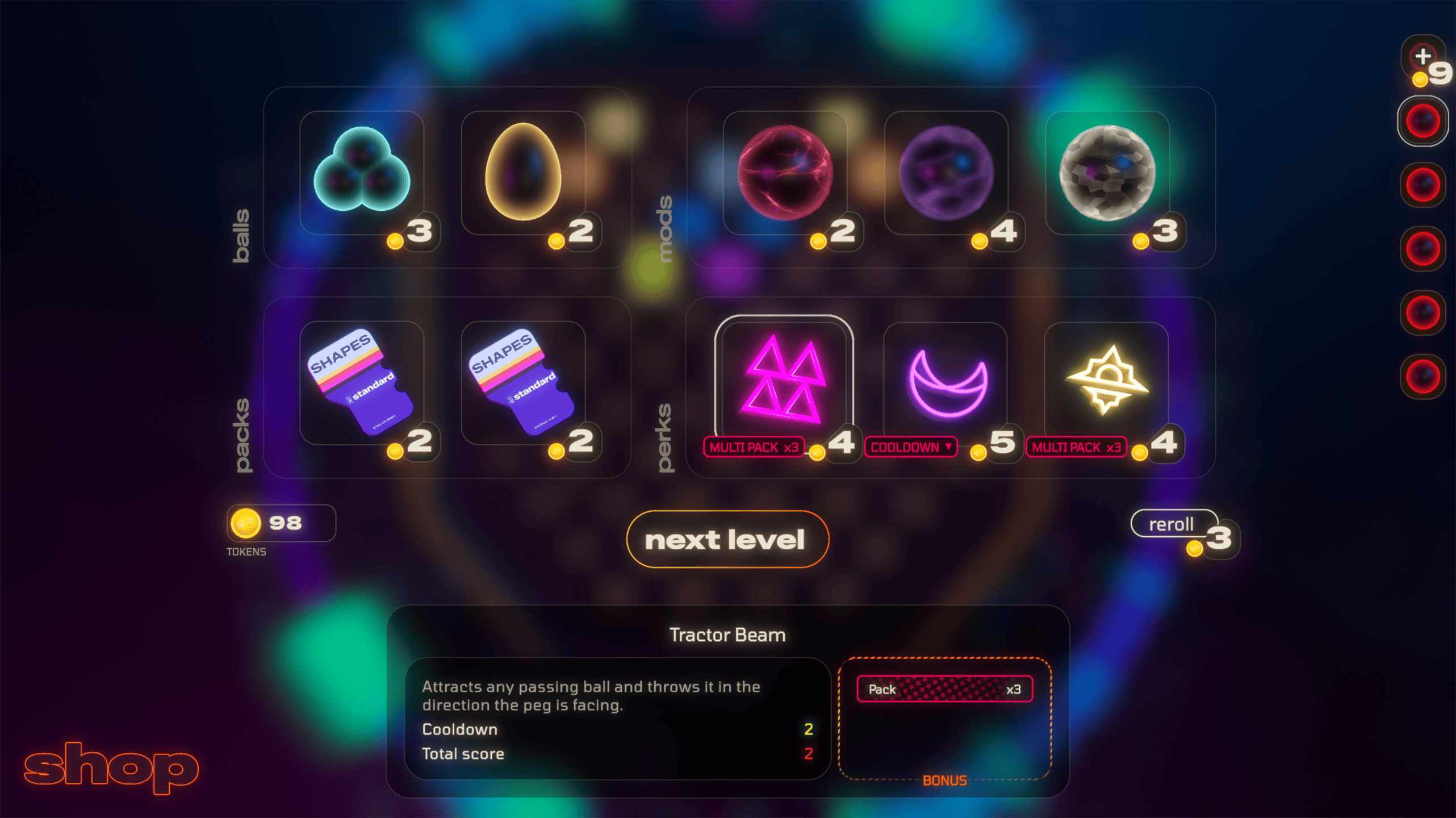 Hyperdrop a pachinko roguelite official screenshot 1 11 Hyperdrop a pachinko roguelite official screenshot 1 11