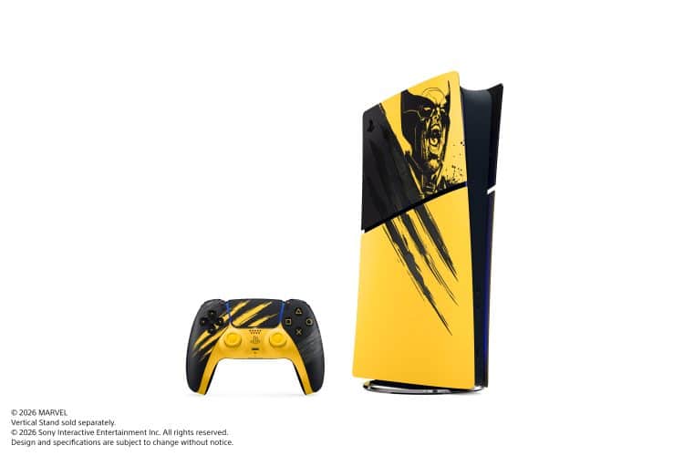 Sony annonce une PS5, des façades et des DualSense limitées aux couleurs de Marvel’s Wolverine