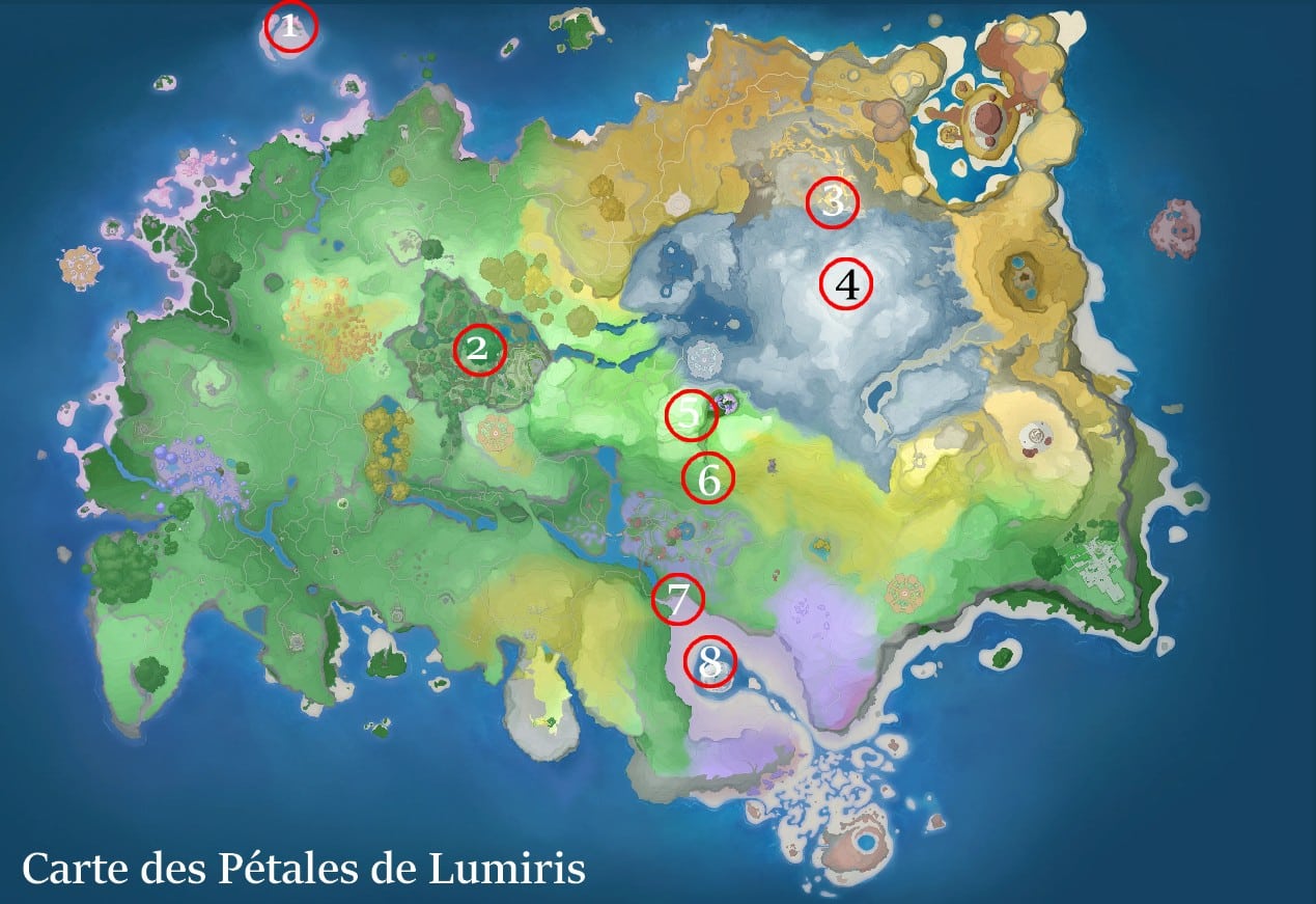 Aniimo carte petales lumiris 5 Aniimo carte petales lumiris 5