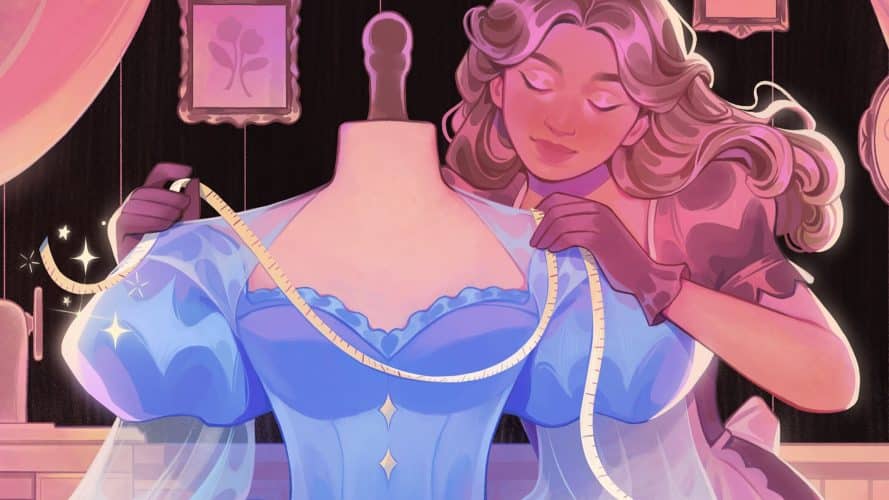 Dressmaker est un jeu indépendant dans lequel vous confectionnez des robes, et le concept cartonne sur Steam