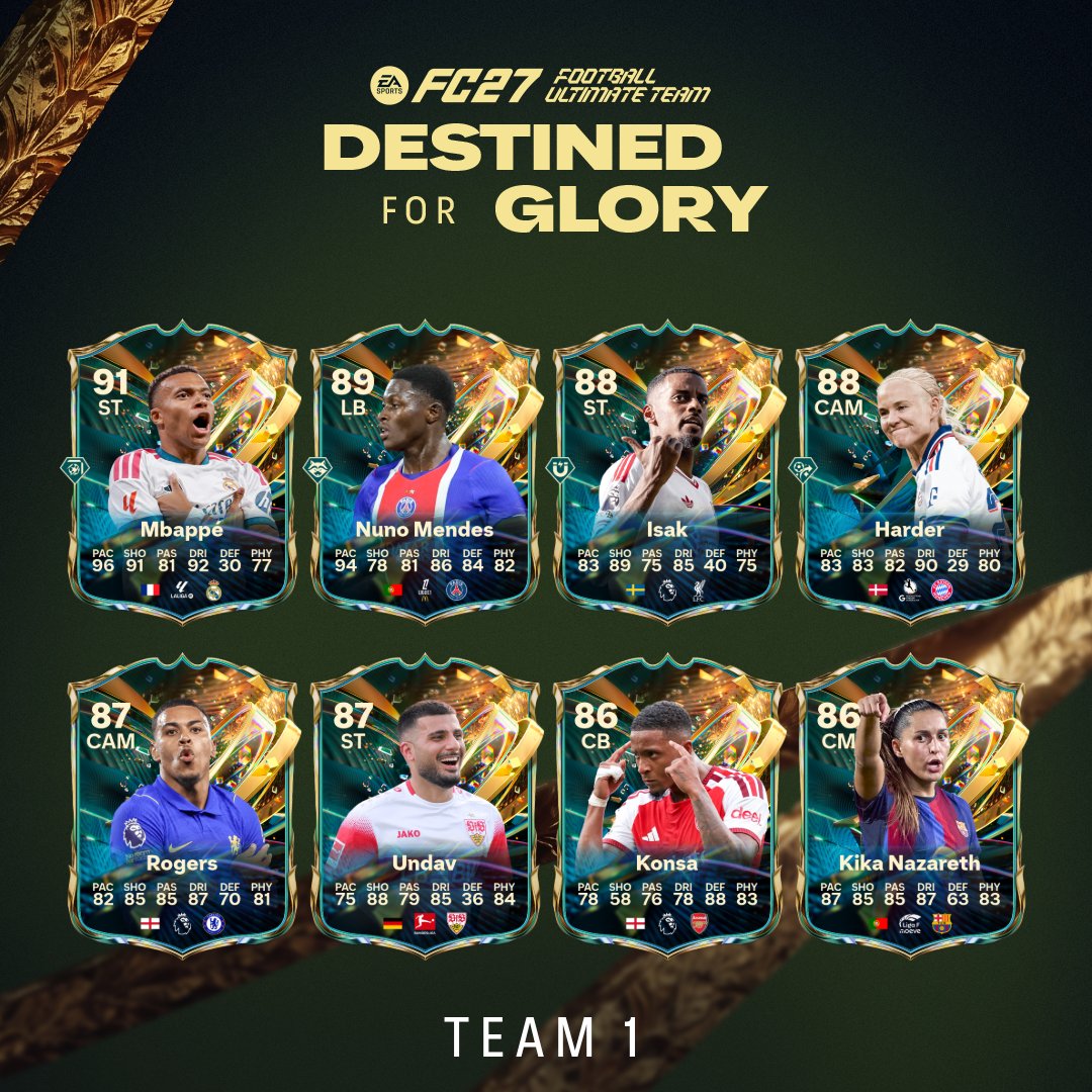 Ea sports fc 27 destined for glory 1 1 1 Ea sports fc 27 destined for glory 1 1 1