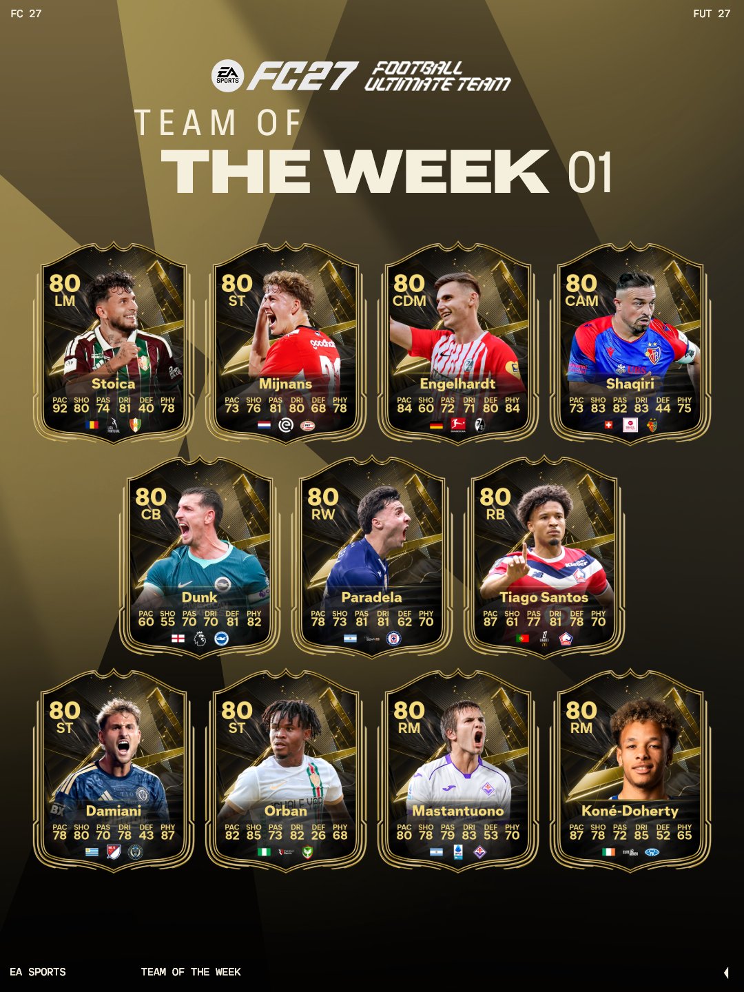 Ea sports fc 27 totw 1 2 2 Ea sports fc 27 totw 1 2 2