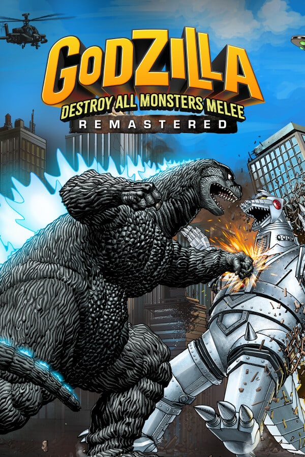 Godzilla: Destroy All Monsters Melee Remastered Jaquette