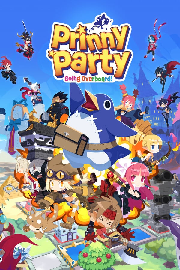 Prinny Party: Going Overboard! Jaquette