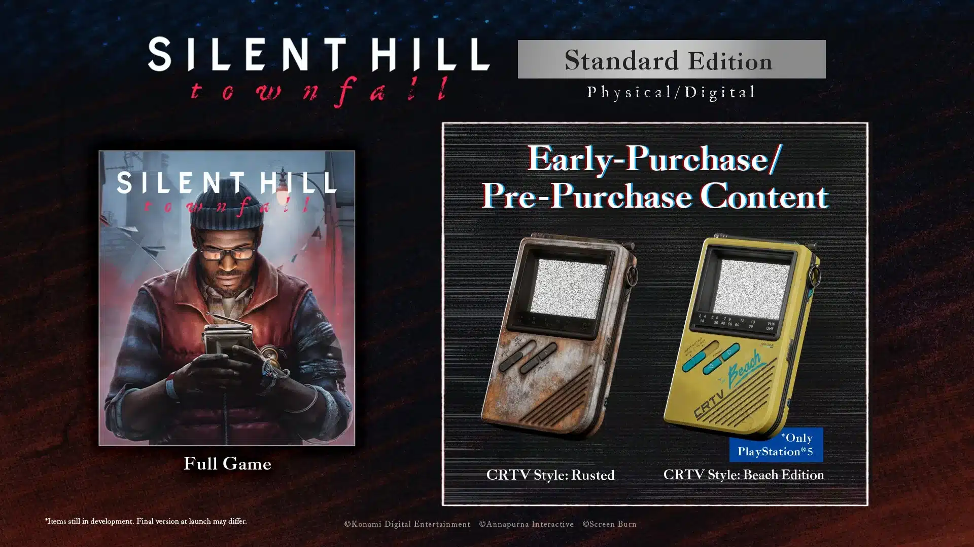 Silent hill townfall bonus preco standard 2 Silent hill townfall bonus preco standard 2