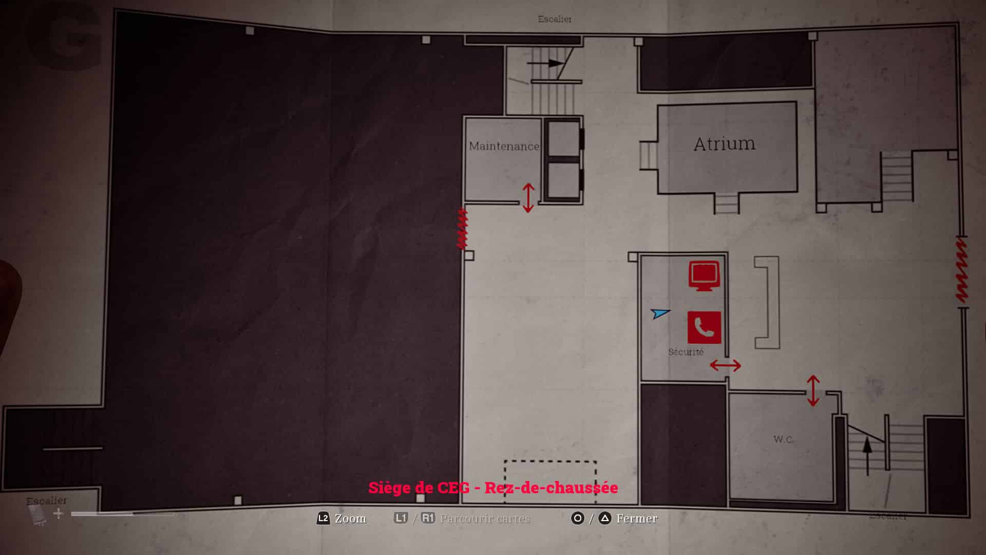 Silent hill townfall carte acces tour ceg 11 11 Silent hill townfall carte acces tour ceg 11 11