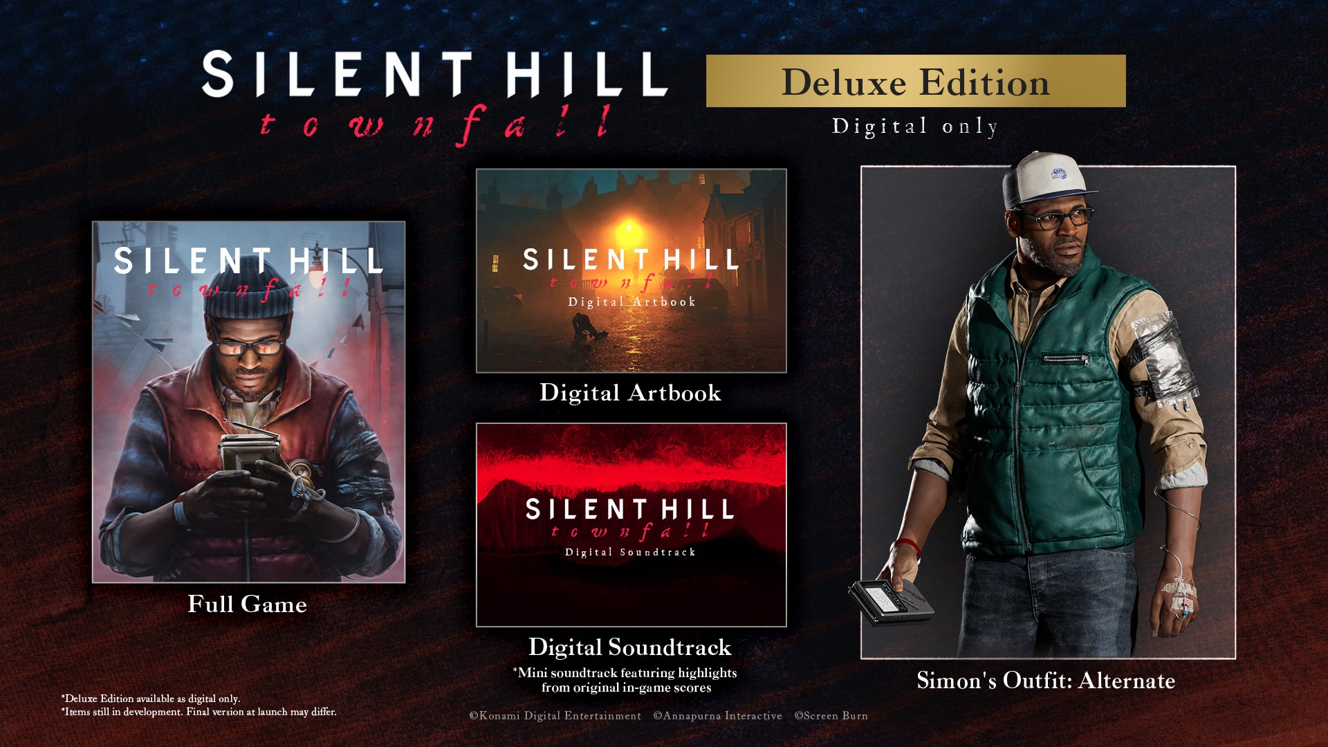 Silent hill townfall deluxe digital 3 Silent hill townfall deluxe digital 3