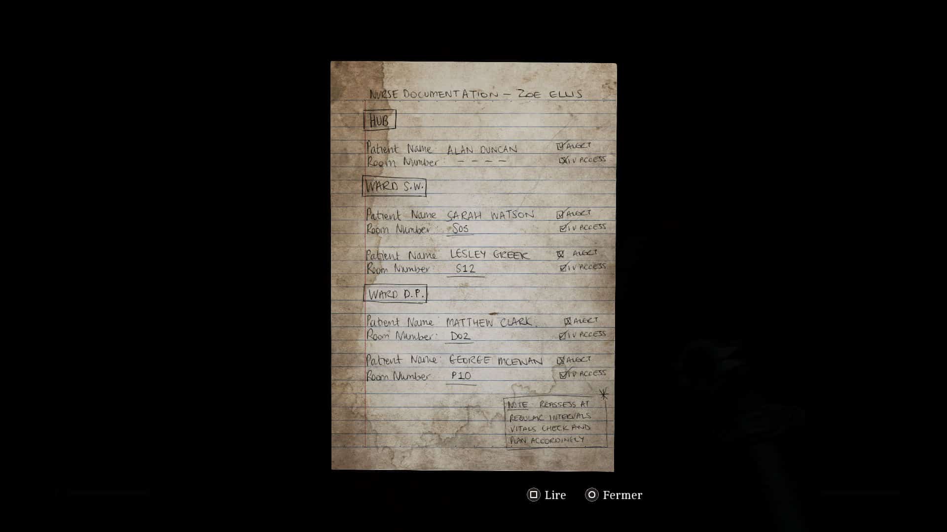 Silent hill townfall enigme porte transfusion 10 10 Silent hill townfall enigme porte transfusion 10 10