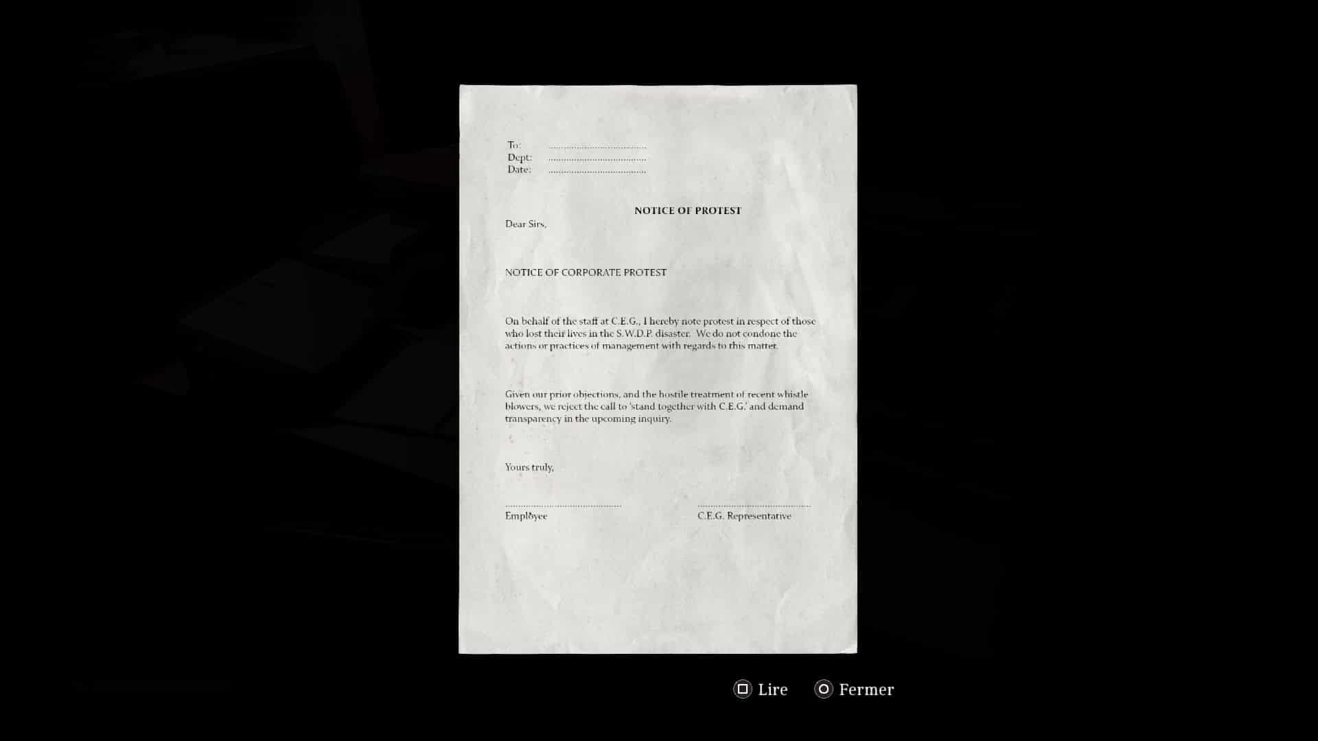 Silent hill townfall message guerite ceg 03 112 Silent hill townfall message guerite ceg 03 112