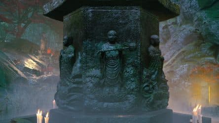 Image d'illustration pour l'article : Comment résoudre l'énigme des statues d'Arashiyama - Onimusha: Way of the Sword