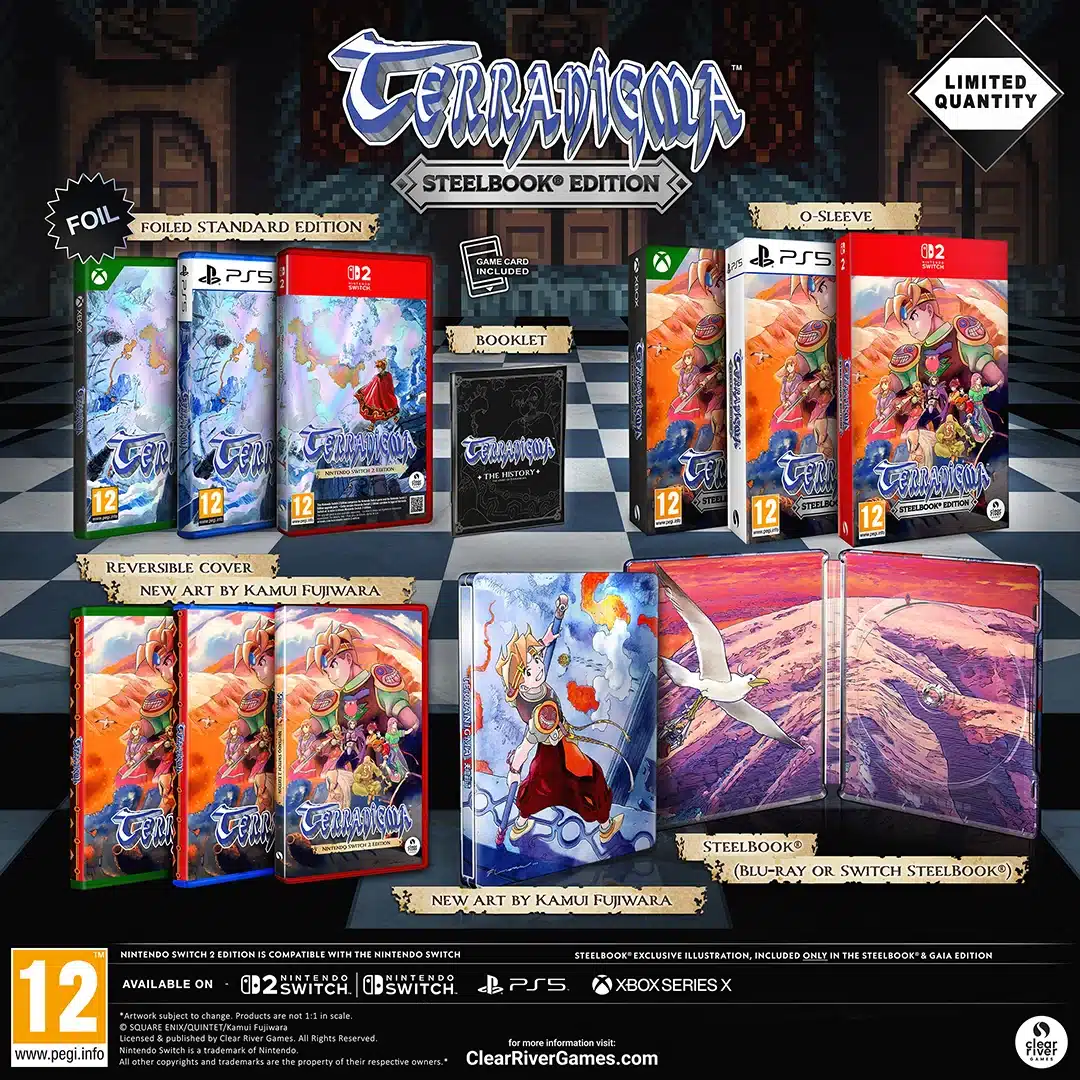 Terranigma edition steelbook 3 Terranigma edition steelbook 3