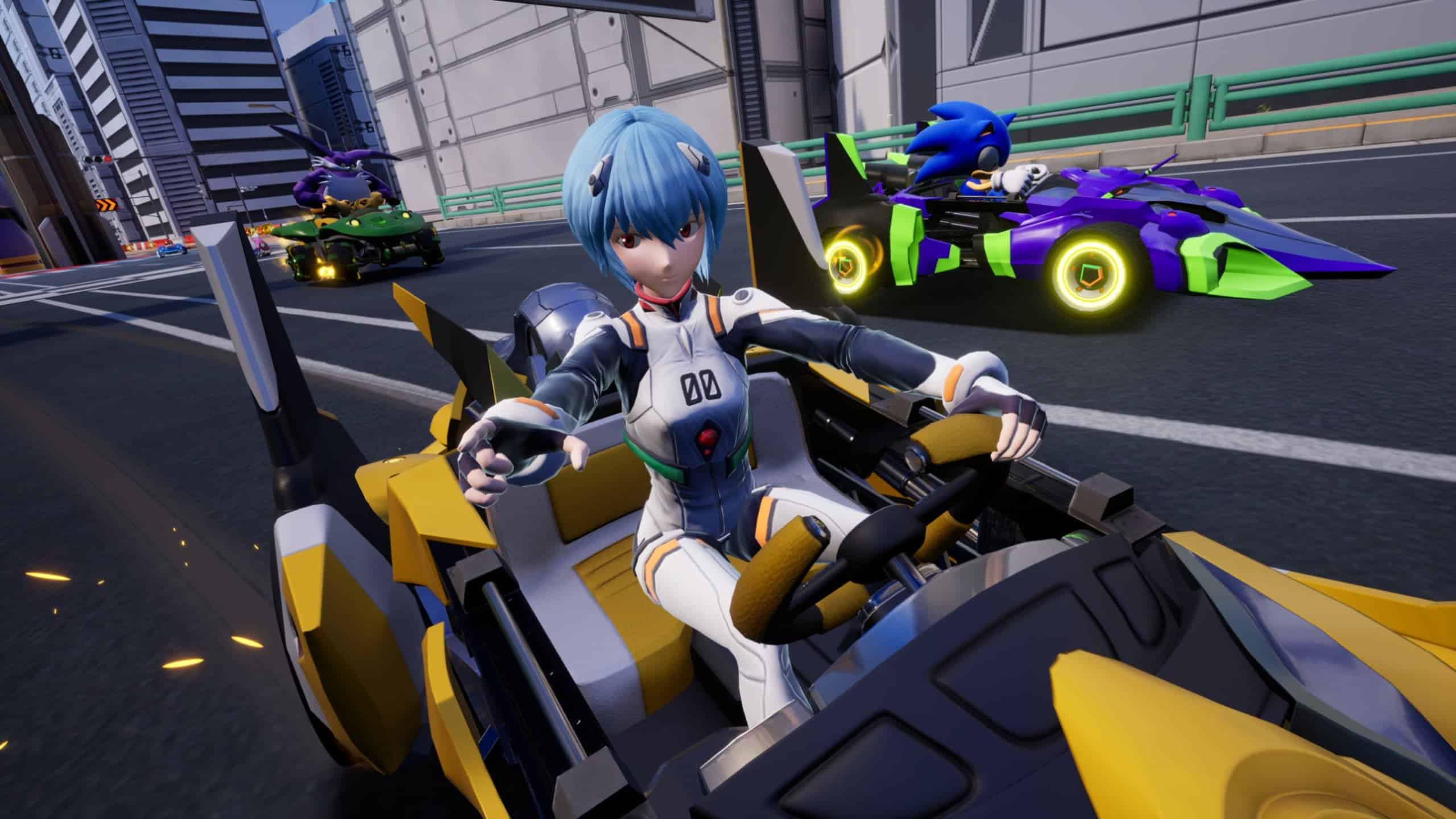 Sonic Racing CrossWorlds enchaîne les partenariats étonnants avec Evangelion, Hello Kitty,