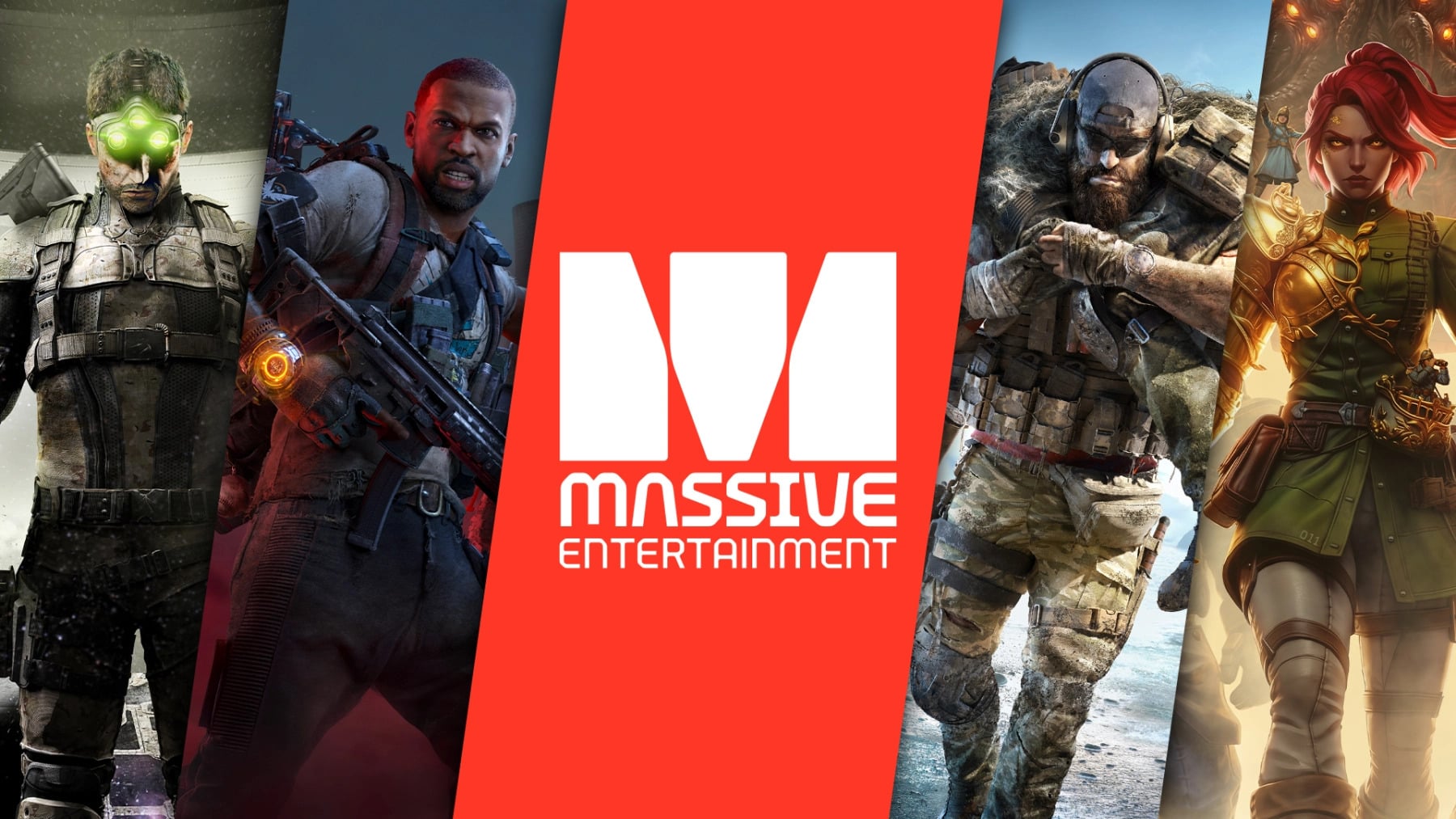Regroupement des marques The Division, Ghost Recon, Splinter Cell chez Massive Entertainment
