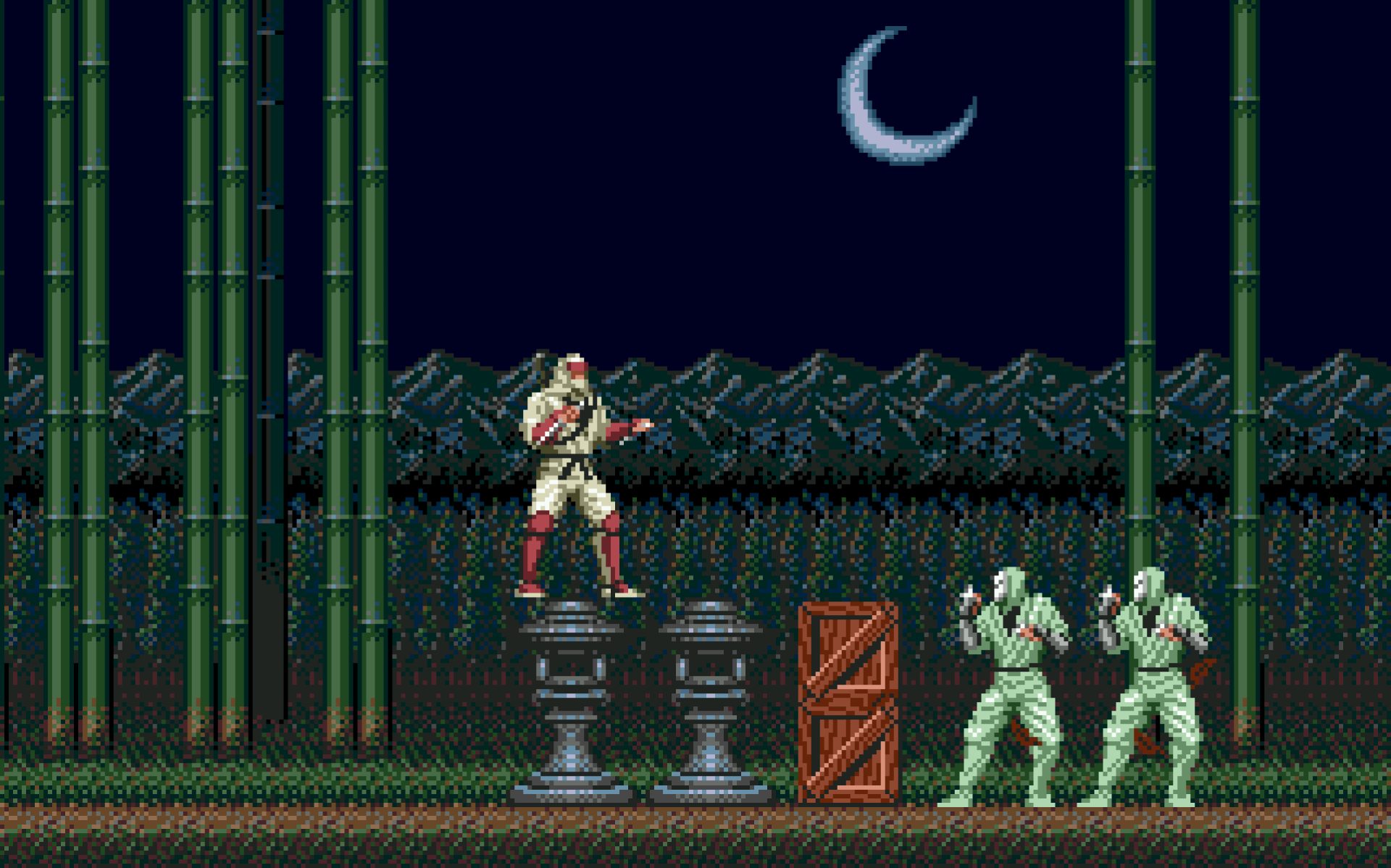 Shinobi ii the revenge of shinobi bambou